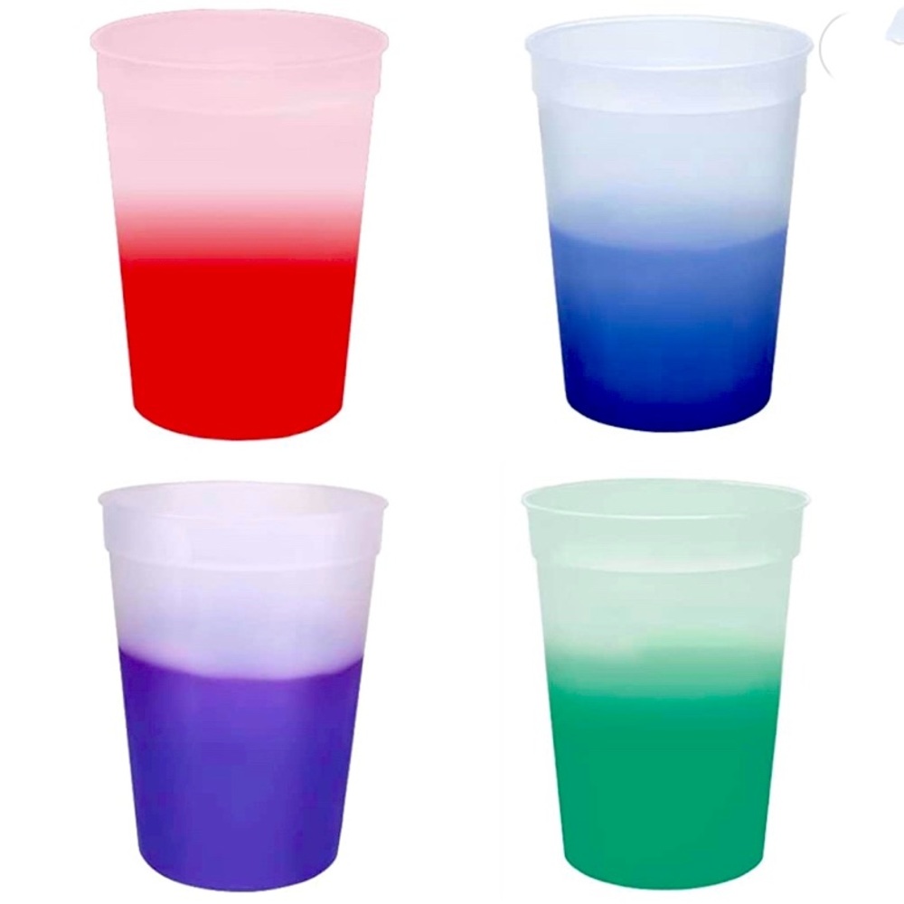 Color Changing Stadium Cups